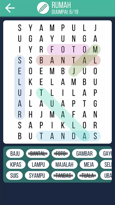 Cari Kata Baru APK - screenshot 5