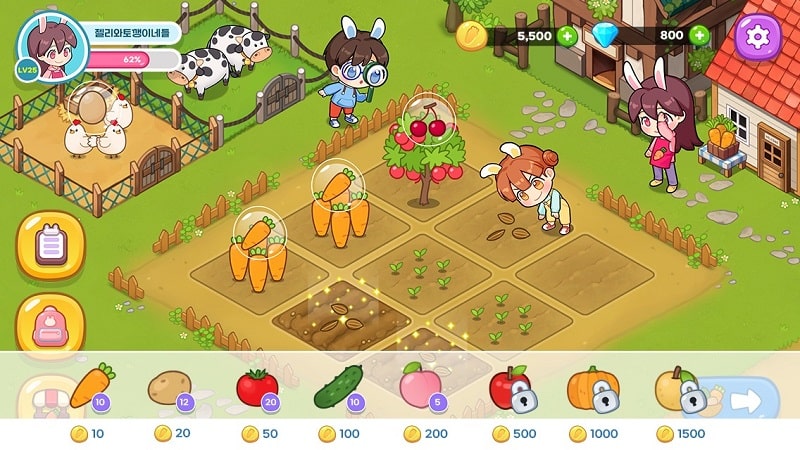 Rabbit Family’s Carrot Farm APK - screenshot 3