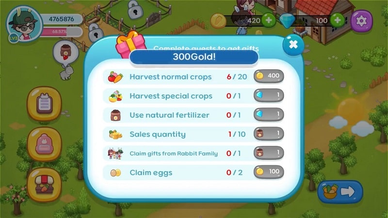 Rabbit Family’s Carrot Farm APK - screenshot 4