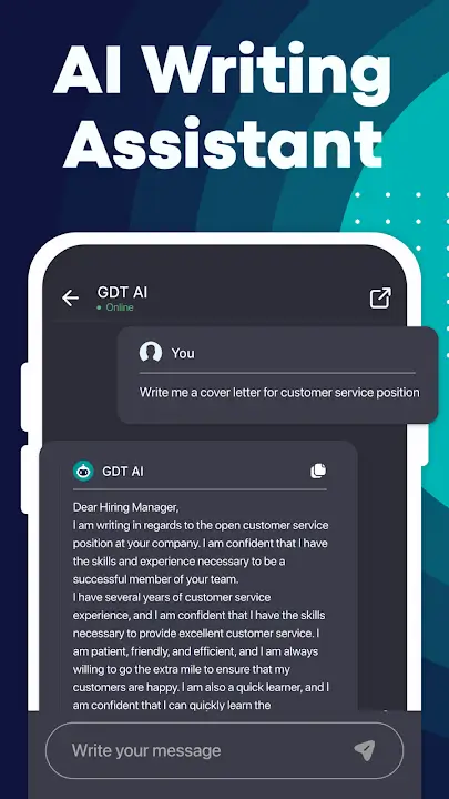 Nova AI Chatbot - screenshot 1