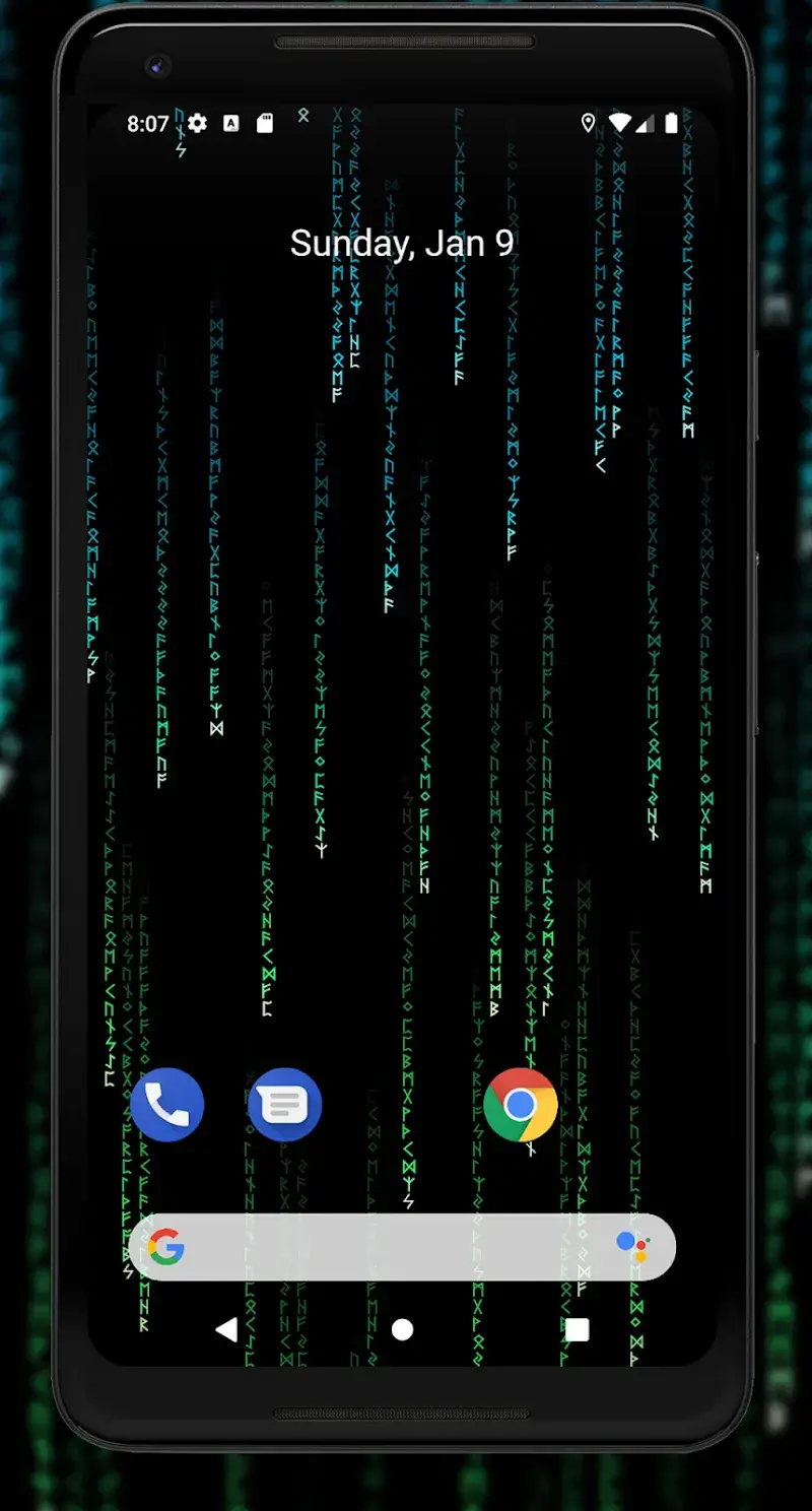 Matrix Live Wallpaper - screenshot 6