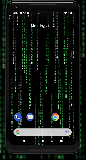 Matrix PRO Live Wallpaper - screenshot 1