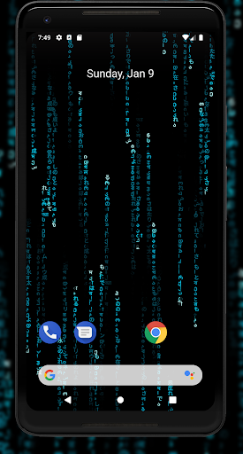 Matrix PRO Live Wallpaper - screenshot 2