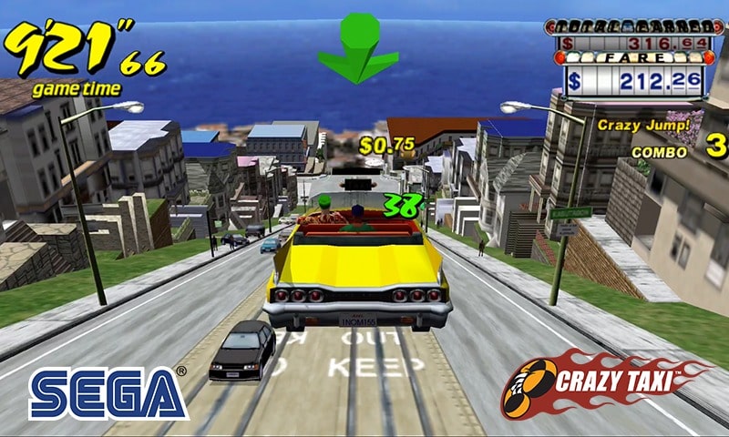 Crazy Taxi Classic APK - screenshot 1