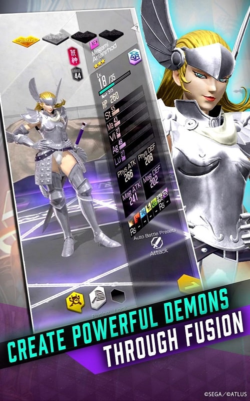 SHIN MEGAMI TENSEI D×2 APK - screenshot 4