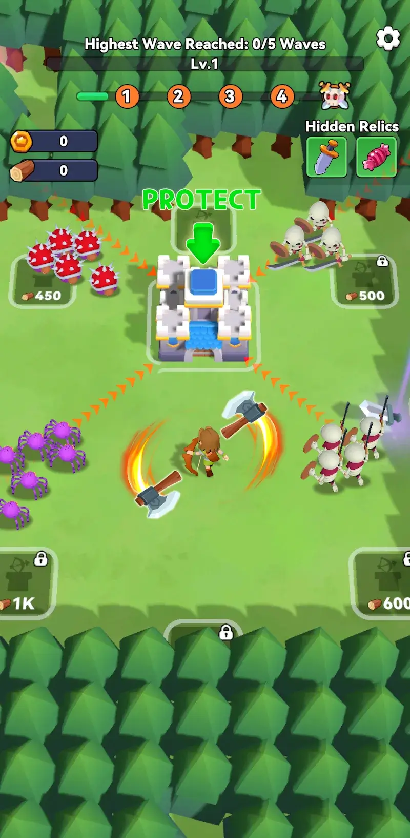 Lumber & Survive! - screenshot 1