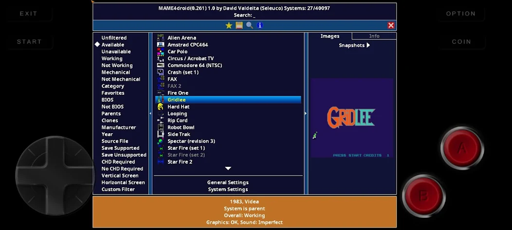 MAME - screenshot 2