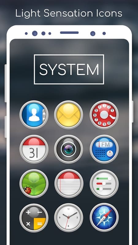 Light Sensation Icon Pack APK - screenshot 1