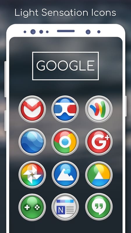 Light Sensation Icon Pack APK - screenshot 3