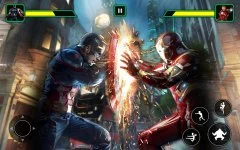 Infinity Superheroes vs Immortal Gods: Karate Game - screenshot 1