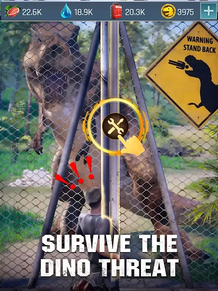 Dino War: Survival - screenshot 1