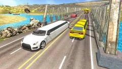 Limousine Taxi Driving Game - screenshot 1