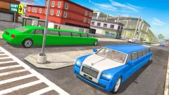 Limousine Taxi Driving Game - screenshot 4