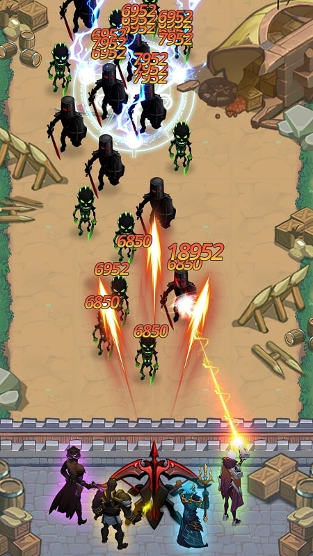 Shadow Hero TD Defense Game APK - screenshot 1