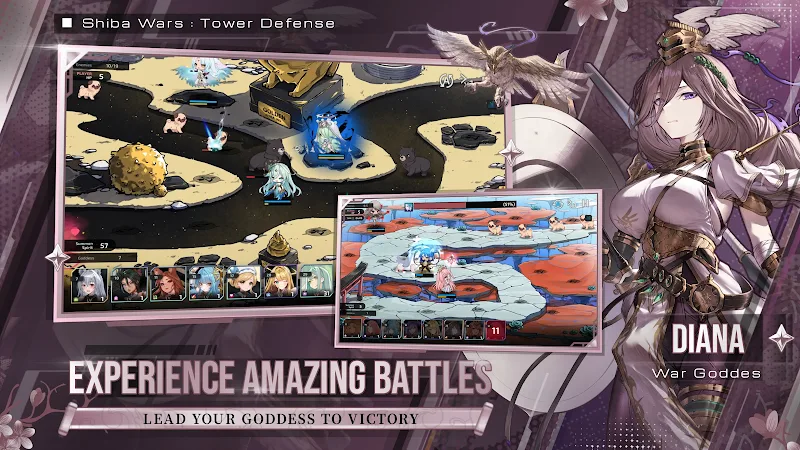 Shiba Wars Goddess Link TD - screenshot 1