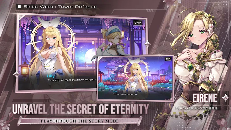 Shiba Wars Goddess Link TD - screenshot 2