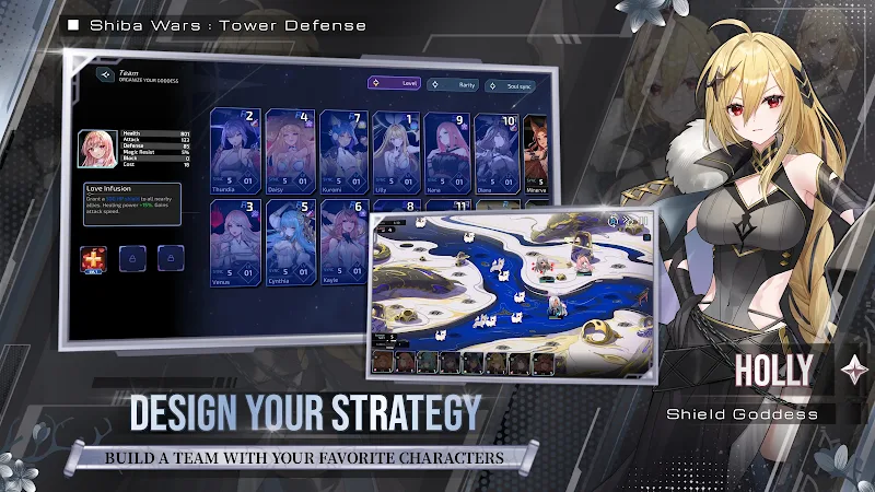 Shiba Wars Goddess Link TD - screenshot 4