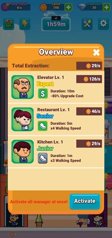 Culinary Idle Empire APK - screenshot 4