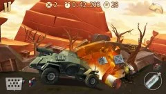 Death Climb Racing-Popular walking ZOMBIE road war - screenshot 3