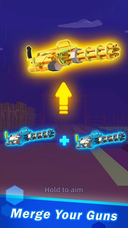 Merge Gun Idle APK - screenshot 1