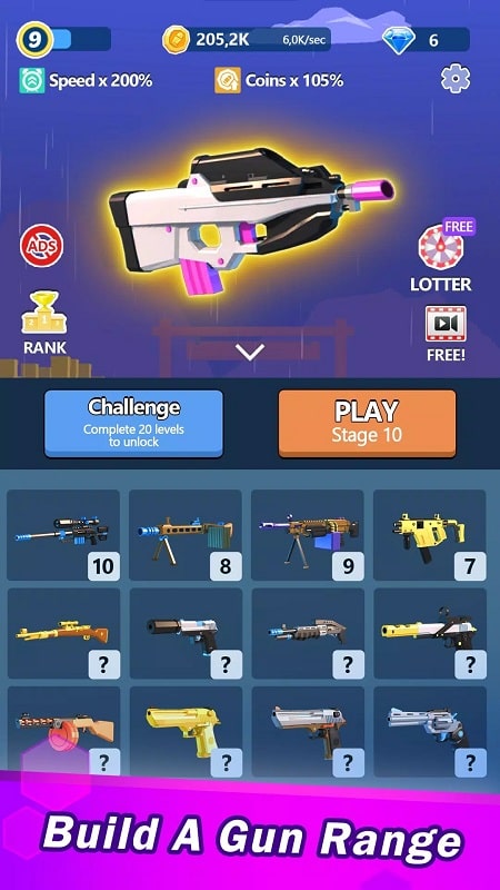 Merge Gun Idle APK - screenshot 2