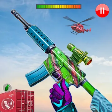 Fps Robots Shooting Strike: Counter Terrorist 2021 MOD APK icon