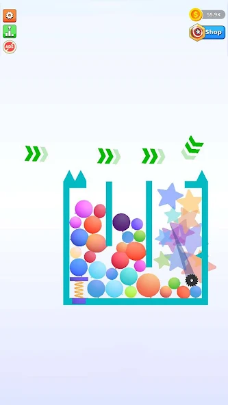 Bounce and pop - Balloon pop - screenshot 2