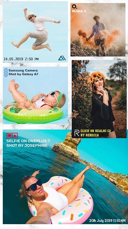 Shot On Stamp Photo Camera APK - screenshot 3