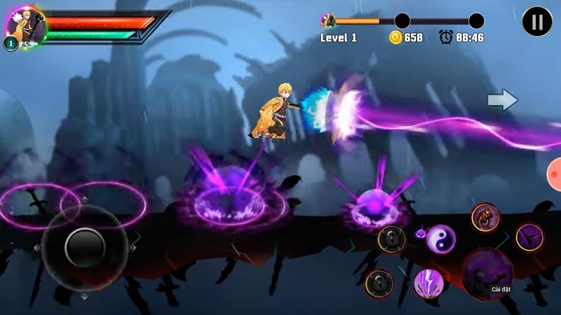 Tanjiro Nezuko Zenitsu Fighting Game APK - screenshot 5
