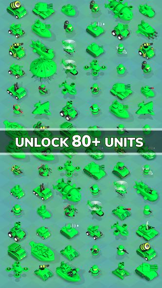 Pocket Army - Idle RTS - screenshot 2