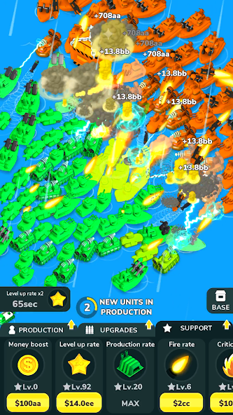 Pocket Army - Idle RTS - screenshot 3