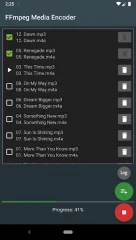 FFmpeg Media Encoder - screenshot 1