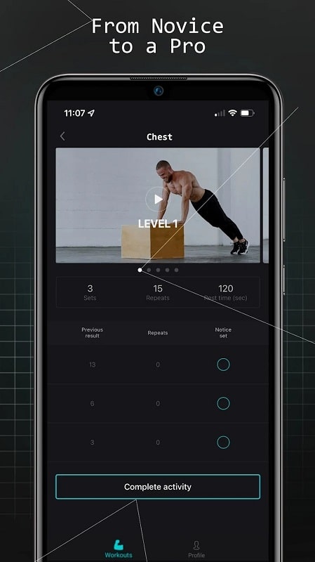 Next Workouts APK - screenshot 2