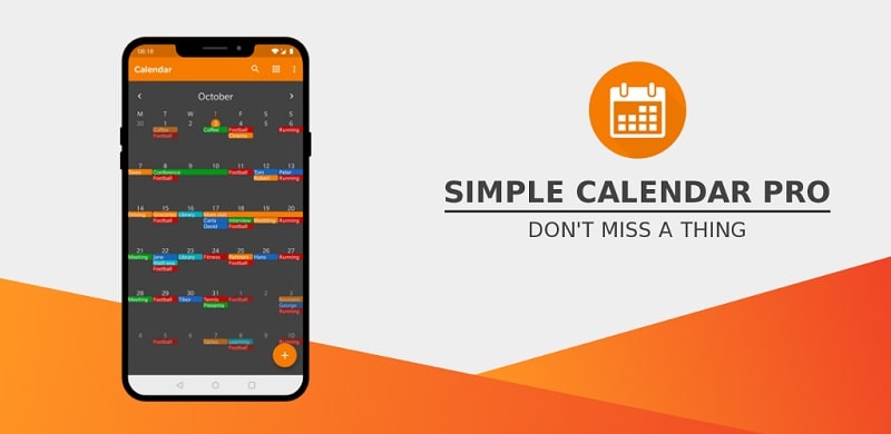 Simple Calendar Pro APK - app icon