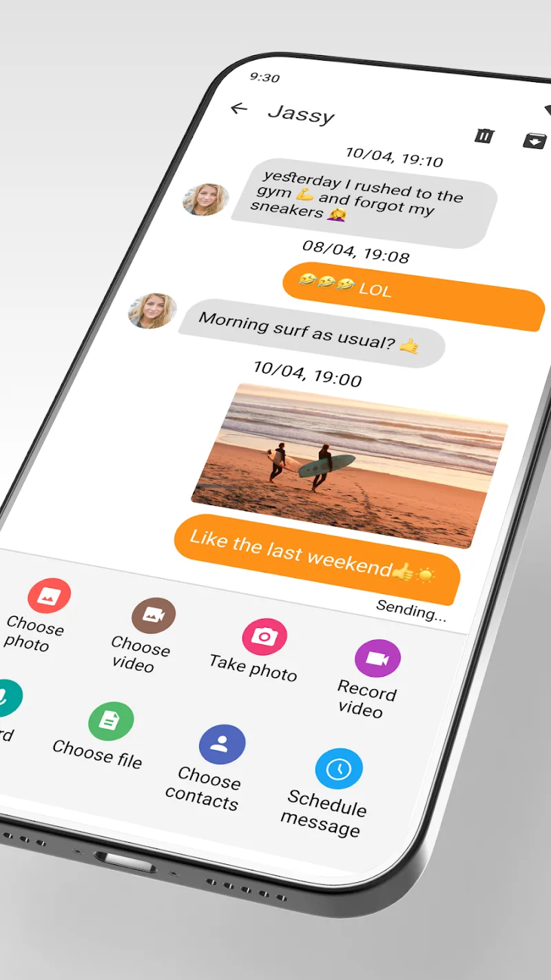 Simple SMS Messenger - screenshot 6