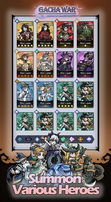 Gacha War APK - screenshot 1