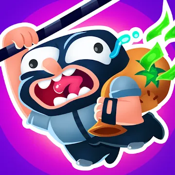 Rubber Robbers - Rope Raiders of the Lost Treasure MOD APK icon