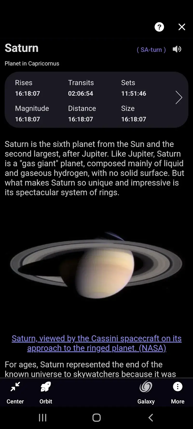 SkySafari 7 Pro v7.6.5.3 APK (Full Version) - screenshot 3