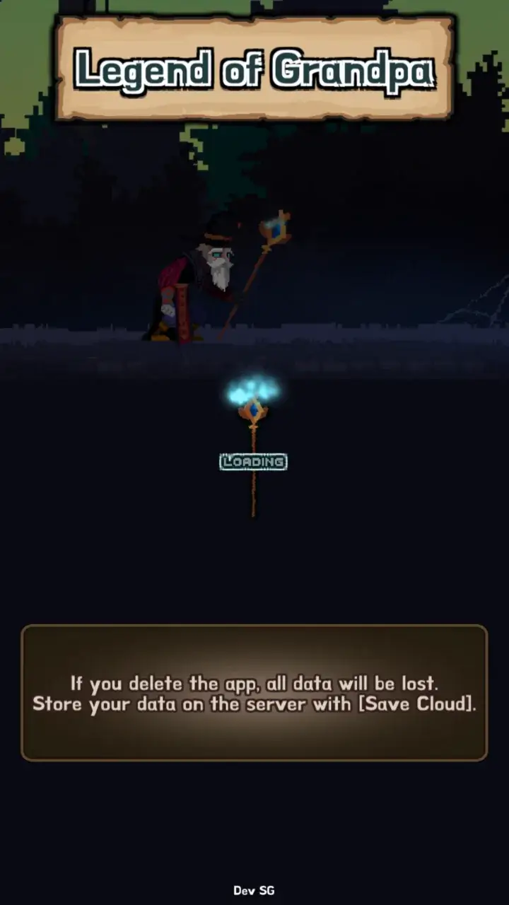 Legend of Grandpa  Idle RPG - screenshot 1