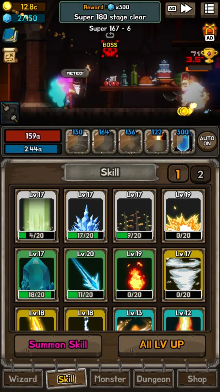 Legend of Grandpa  Idle RPG - screenshot 2