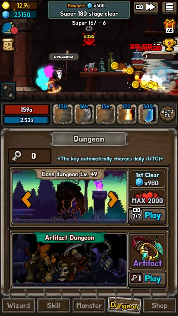 Legend of Grandpa  Idle RPG - screenshot 4