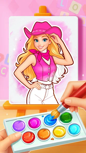 Princess Game Fantasy Coloring - screenshot 15