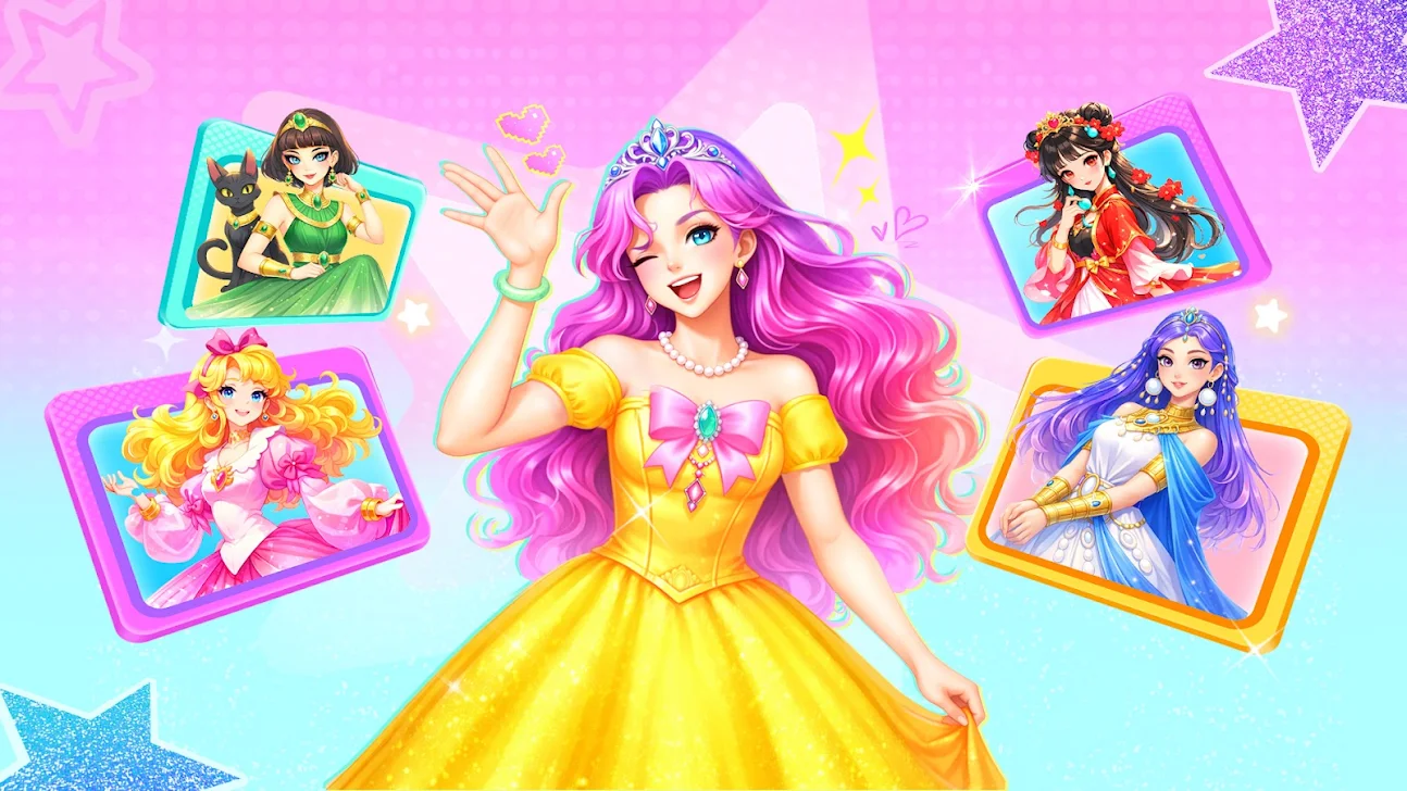 Princess Game Fantasy Coloring - screenshot 2