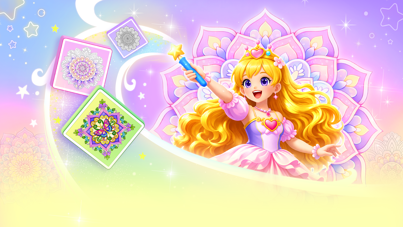 Princess Game Fantasy Coloring - screenshot 22