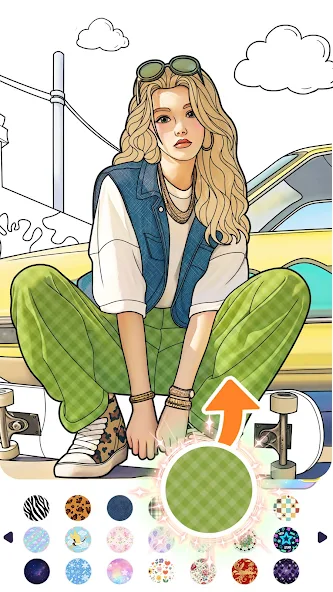 Princess Game Fantasy Coloring - screenshot 8