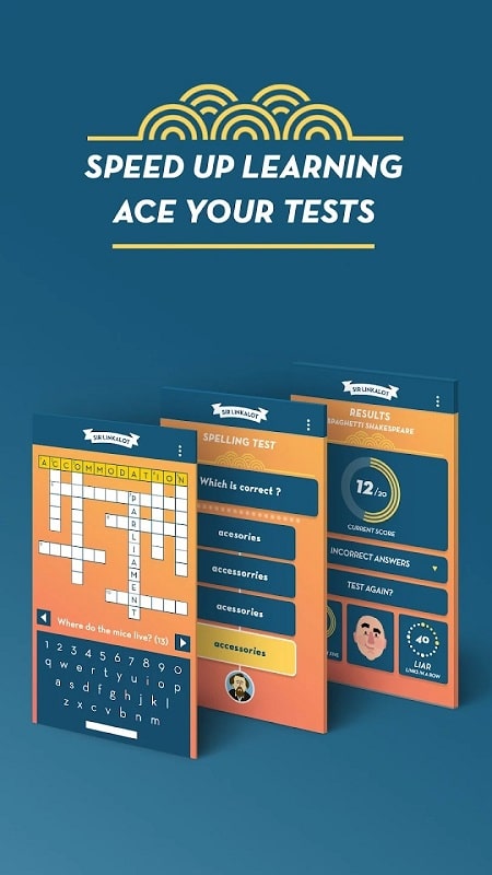 Sir Linkalot Spelling APK - screenshot 3