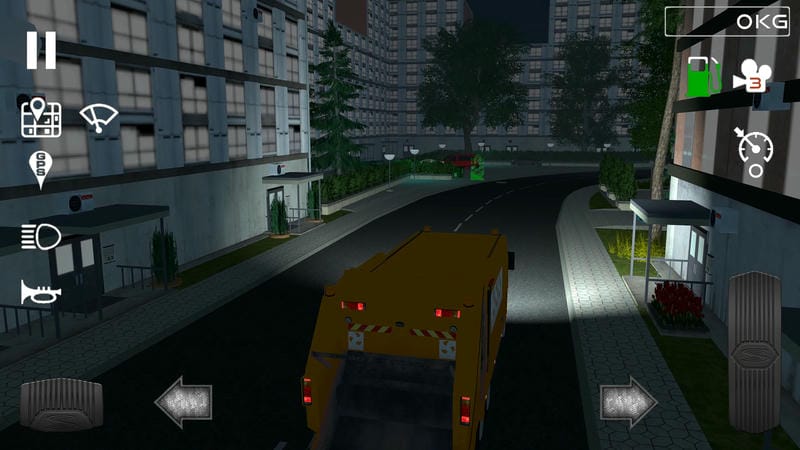 Trash Truck Simulator APK - screenshot 1