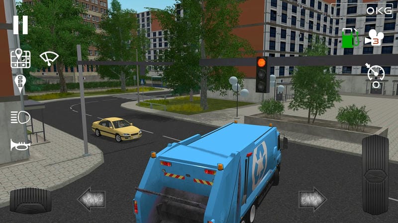 Trash Truck Simulator APK - screenshot 2