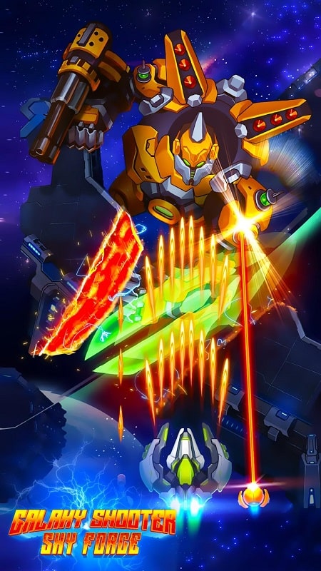 Galaxy Shooter Sky Force APK - screenshot 2