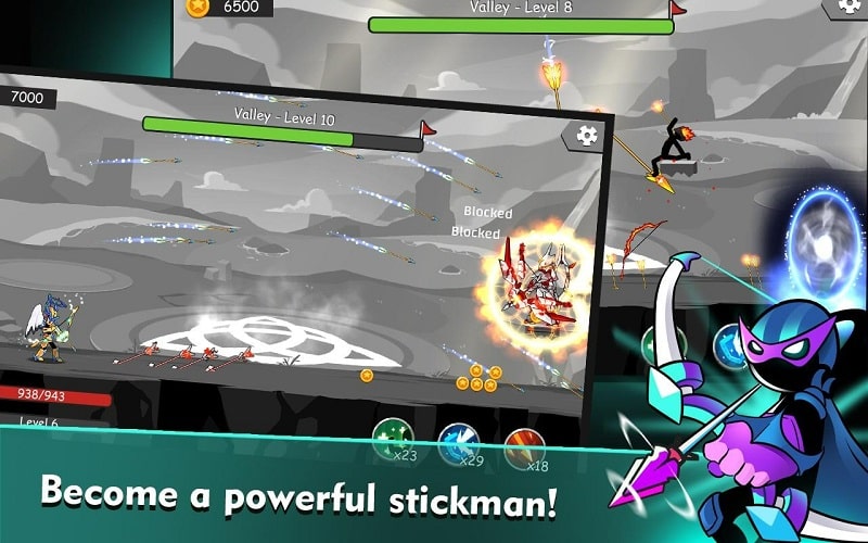 Stickman Fight Archer Survival APK - screenshot 2